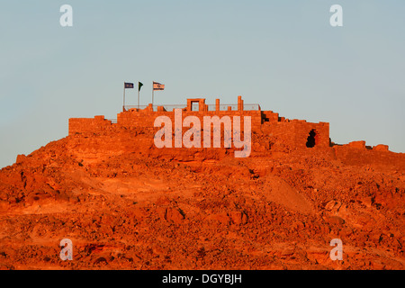 Parc national Avdat, désert du Néguev, Israël Banque D'Images