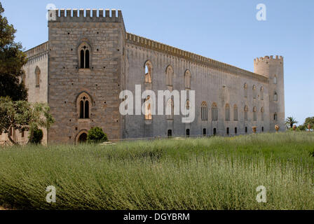 Castello di Donnafugata palace, Sicile, Italie, Europe Banque D'Images