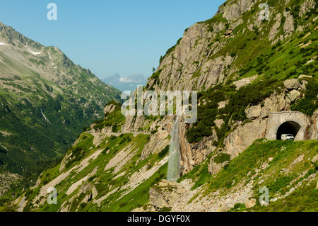 Vue depuis Susten Pass, Suisse Banque D'Images