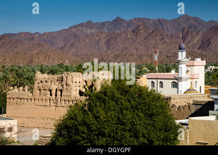 Rustaq Fort, Rustaq, Al Batinah Région, Oman Banque D'Images