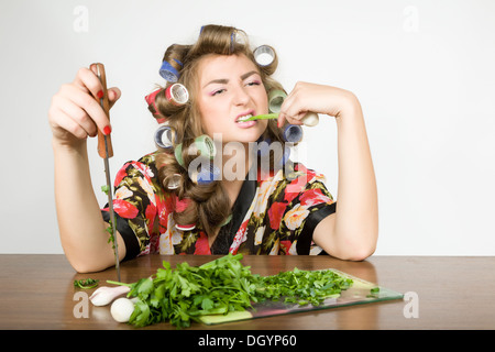 jeune femme Banque D'Images