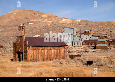 Bodie, ville fantôme de Bodie, California, United States Banque D'Images