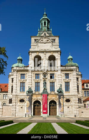 Musée national de Bavière, Bayerisches Nationalmuseum, Prinzregentenstrasse, Munich, Haute-Bavière, Bavière, Allemagne Banque D'Images