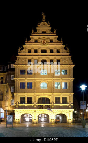 Bâtiment Gewandhaus sur Altstadtmarkt square, Braunschweig, Brunswick, Basse-Saxe Banque D'Images