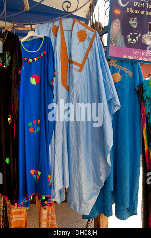 Maroc Marrakech fashion shop boutique Bazar Souk Medina Banque D'Images