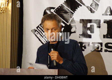 Austin, Texas, États-Unis. 26Th Oct, 2013. Jonathan Demme réalisateur au Austin Film Festival 2013 Dîner de remise des prix tenue à l'Austin Club à Austin, Texas le 20/01/2013.Demme remporte une contribution au cinéma award lors du Banquet le brunch. © Jeff Newman/Globe Photos/ZUMAPRESS.com/Alamy Live News Banque D'Images