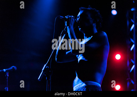 Tricky joue lors du Festival 2012 de la Villa Ada. Banque D'Images