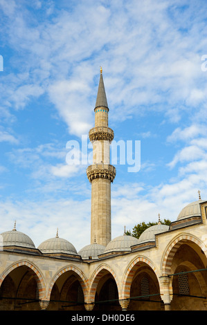 Minaret de la Süleymaniye, Istanbul, Turquie 130910 30955  Banque D'Images