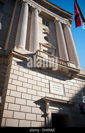 Service de recettes haute sécurité à Washington DC Banque D'Images