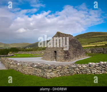 Le comté de Kerry, Irlande : Oratoire Gallarus sur la péninsule de Dingle, une église chrétienne (c.500-800) Banque D'Images