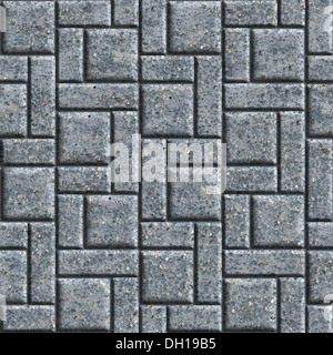 Dalles de pavage. Seamless Texture Mosaïque. Banque D'Images