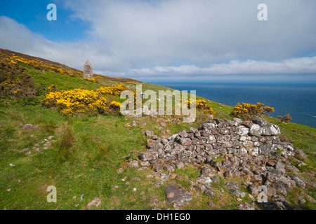 Jeu Badbea Highland Village, Sutherland, littoral, région des Highlands, Ecosse, Royaume-Uni Banque D'Images