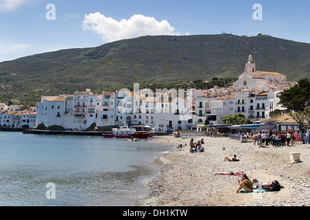 Cadaqués en Costa Brava, Catalogne, Espagne Banque D'Images