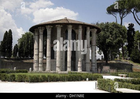 Temple d'hercule Rome Italie Europe Banque D'Images