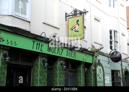 Mucky Duck Pub Brighton UK Banque D'Images