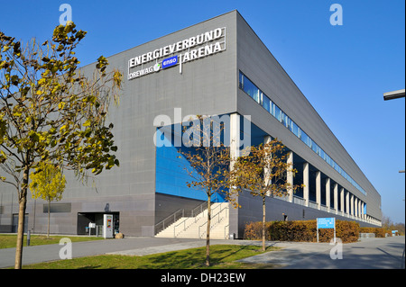 EnergieVerbund Arena, lieu de sport, Dresde, Saxe Banque D'Images