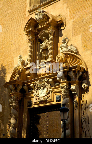 Eglise de S. Andres Apostol, Valencia, Espagne Banque D'Images