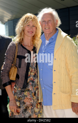 66ème édition du Festival du Film de Cannes : Laura Dern et son père Bruce Dern, acteur, le 2013/05/23 Banque D'Images