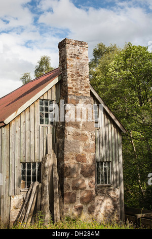 Godet à Finzean moulin historique dans l'Aberdeenshire, en Écosse. Banque D'Images