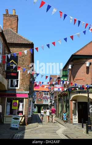 Nouvelle rue historique, Louth, Lincolnshire, Angleterre, Royaume-Uni Banque D'Images