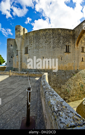 Castillo de Bellver, château de Bellver, Palma de Mallorca, Majorque, Îles Baléares, Espagne, Europe Banque D'Images