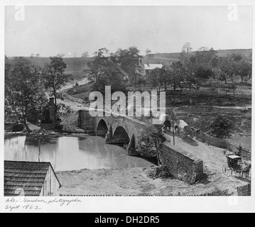 Pont d'Antietam, Maryland. 1862 Septembre. (Photo par Alexander Gardner) 530474 Banque D'Images