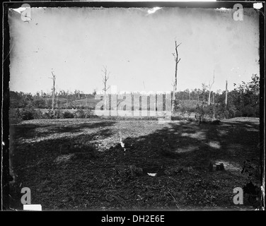 Le champ de bataille de Resaca, en Géorgie, est le site d'une bataille importante de la guerre de Sécession en 1864, dans le cadre de la campagne d'Atlanta. Les forces confédérées sous les ordres du général Joseph E. Johnston combattent les forces de l'Union dirigées par le major général William T. Sherman. La bataille marque un moment stratégique dans l'avancée de l'Union vers Atlanta. Banque D'Images