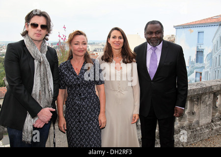 6e Festival du Film Francophone d'Angoulême (sud-ouest de la France) le 2013/08/23 Banque D'Images