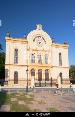 Synagogue de la Place Kossuth, Pecs, Hongrie, Southern Transdanubia Banque D'Images
