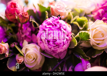 Mariage floral arch Banque D'Images