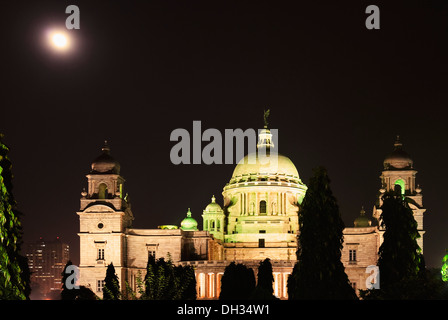 Close-up of a building, Victoria Memorial, Calcutta, West Bengal, India Banque D'Images