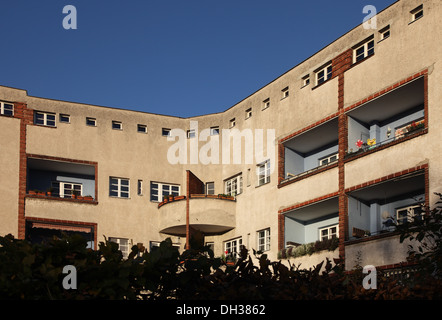 1922 Horseshoe Housing Estate Hufeisensiedlung Berlin Banque D'Images