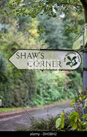 Shaw's Corner a été la résidence principale du célèbre dramaturge irlandais George Bernard Shaw Banque D'Images