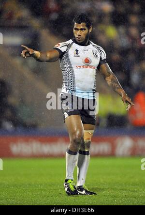 Rochdale, UK. 28 octobre 2013. Sisa Waqa (Fidji) - Fidji / Irlande - Groupe A - Coupe du Monde de Rugby 2013 - Spotland Rochdale, stade, en Angleterre. 28/10/2013 © Sport en images/Alamy Live News Banque D'Images