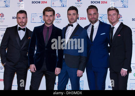 Londres, Royaume-Uni. 30Th Nov, 2013. Les Ouvertures arrivent à la British Olympic Bal à l'hôtel The Dorchester, Park Lane. Credit : Action Plus Sport/Alamy Live News Banque D'Images