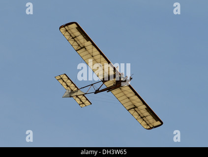 Aeon Vintage glider primaire de la Shuttleworth collection,octobre journée de vol,2013,UK Biggleswade Banque D'Images