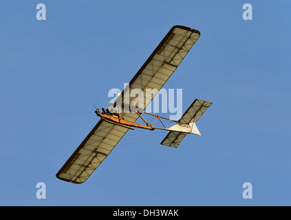 Aeon Vintage glider primaire de la Shuttleworth collection,octobre journée de vol,2013,UK Biggleswade Banque D'Images