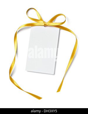 Remarque avec ruban Banque D'Images