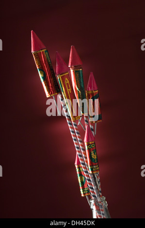 Close-up de roquettes dans une bouteille Banque D'Images