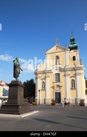 Église des Carmes, Gyor, Hongrie, Western Transdanubia Banque D'Images