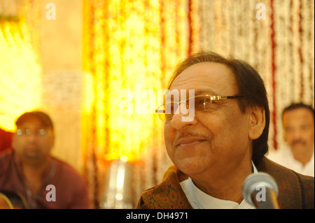 Ustad Ghulam Ali chanteur pakistanais Qual Bachon Gharana meilleurs chanteurs ghazal Banque D'Images