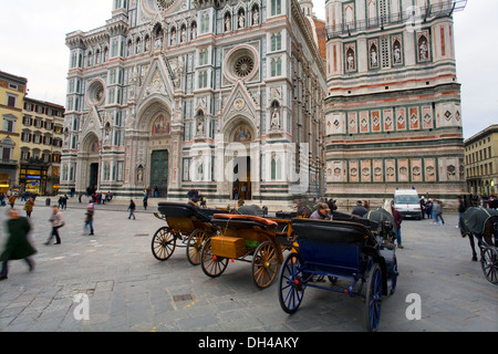 La Cattedrale di Santa Maria del Fiore. Florence, Toscane, Italie, Europe. Banque D'Images