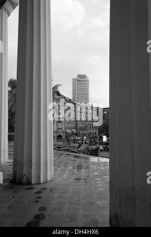 Construction Botawala et bourse de Bombay Mumbai Maharashtra Inde Asie Juin 2012 Banque D'Images