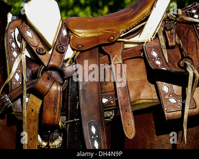 Selle de cheval, Mexique Banque D'Images