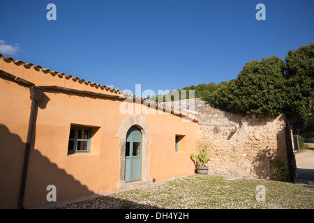 Planeta Estate Winery, l'Ulmo , situé près de Sambuca di Sicilia, Italie Banque D'Images