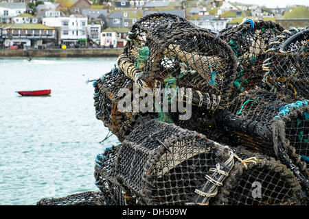 Vue générale du port de St Ives, Cornwall. Photo par Julie Edwards Banque D'Images