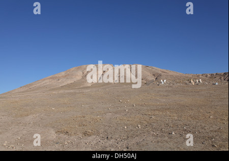 Sultantepe sur la plaine de Harran, en haute Mésopotamie site de découverte de certains des comprimés cuneiform Epic Gilgamesh, au sud-est de la Turquie Banque D'Images