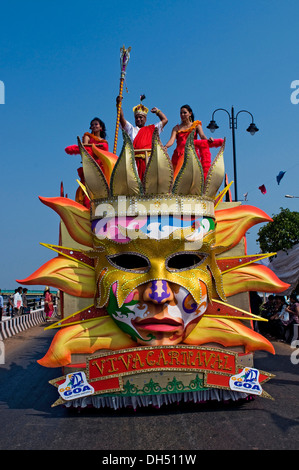 Carnival, Panaji, Goa, Inde, Asie Banque D'Images