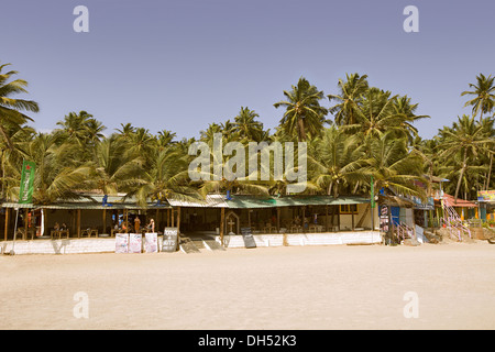 Une plage, Orissa, Inde Banque D'Images