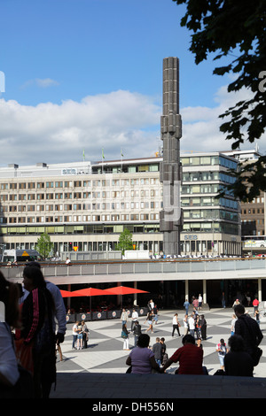 Sergels Torg, Stockholm, Suède Banque D'Images